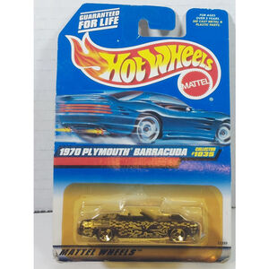 1999 Hot Wheels 1970 Plymouth Barracuda Convertible Purple Octopus Beach #1035